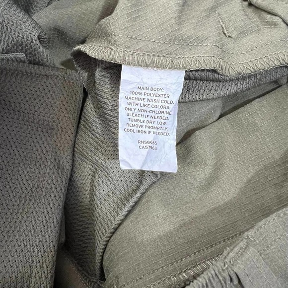 Zella Nordstrom Cargo Pants Olive Green Size S - Picture 7 of 10